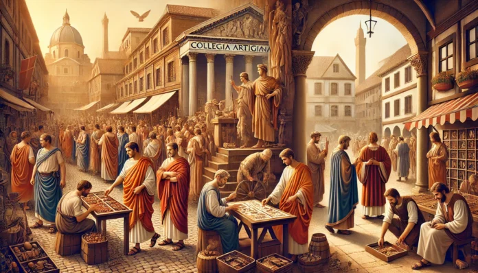 Origini e ruolo delle corporazioni romane