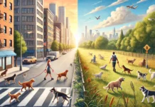 Differenze tra dog sitting urbano e rurale