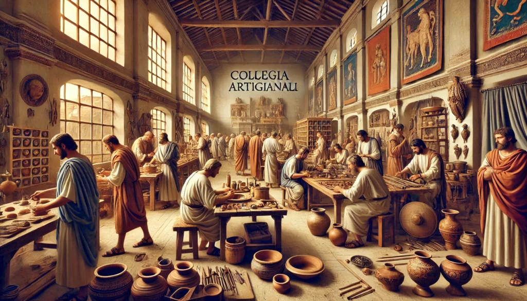 I Collegia Artigianali: Le Prime Forme di Organizzazione Sindacale Romana