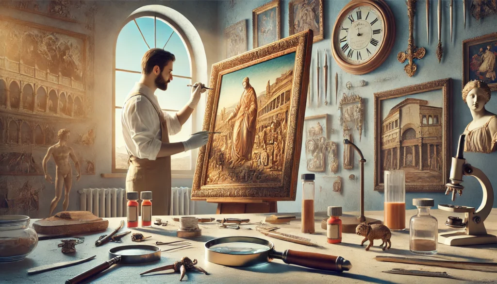 Il lavoro del restauratore di opere d’arte in Italia: contratti e tutele