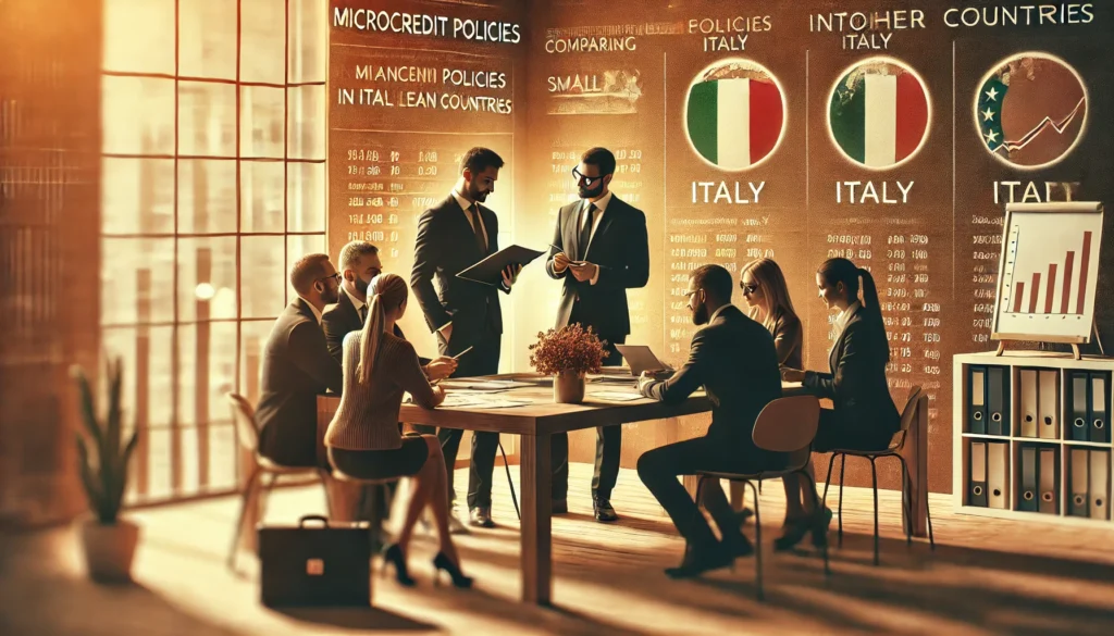 Il microcredito in Italia e il confronto con altri Paesi europei
