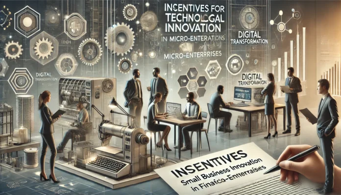 Incentivi per l'innovazione tecnologica nelle micro imprese