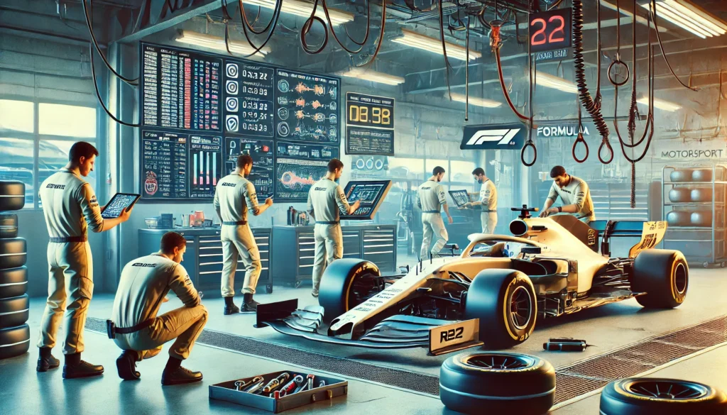La giornata tipo di un meccanico di Formula 1