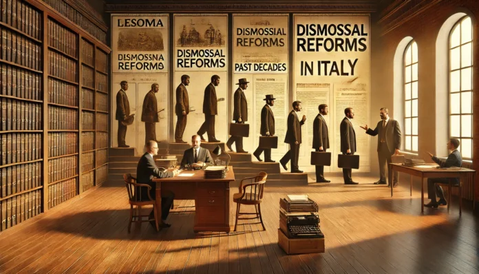 La storia delle riforme del licenziamento in Italia