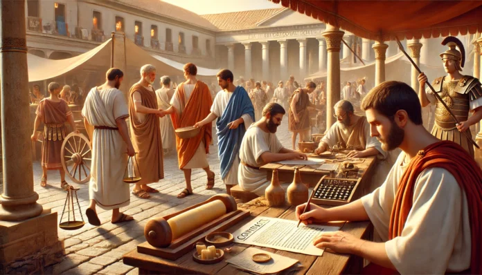 Ruolo Economico dei Contratti di Lavoro nella Società Romana