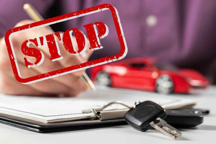 Condizioni revoca auto aziendale