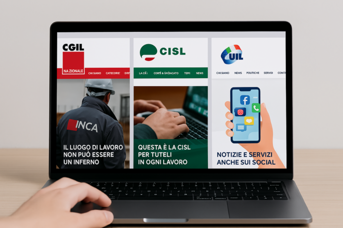 CGIL, CISL, UIL vanno online: ecco come i sindacati si stanno reinventando per i lavoratori digitali
