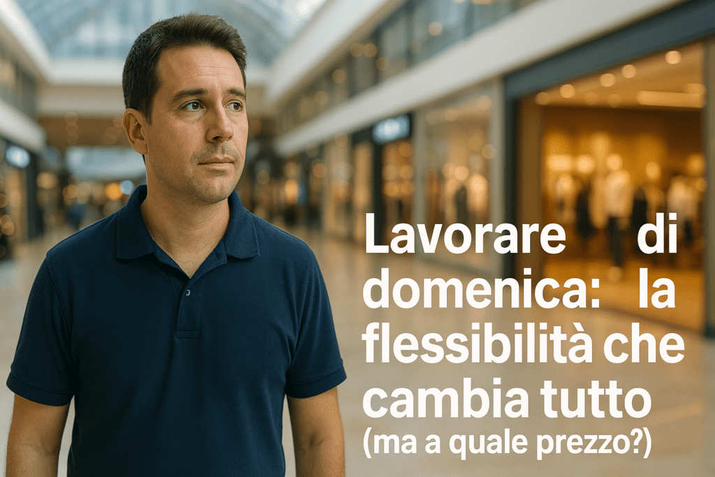 Lavorare di domenica: la flessibilità che cambia tutto (ma a quale prezzo?)