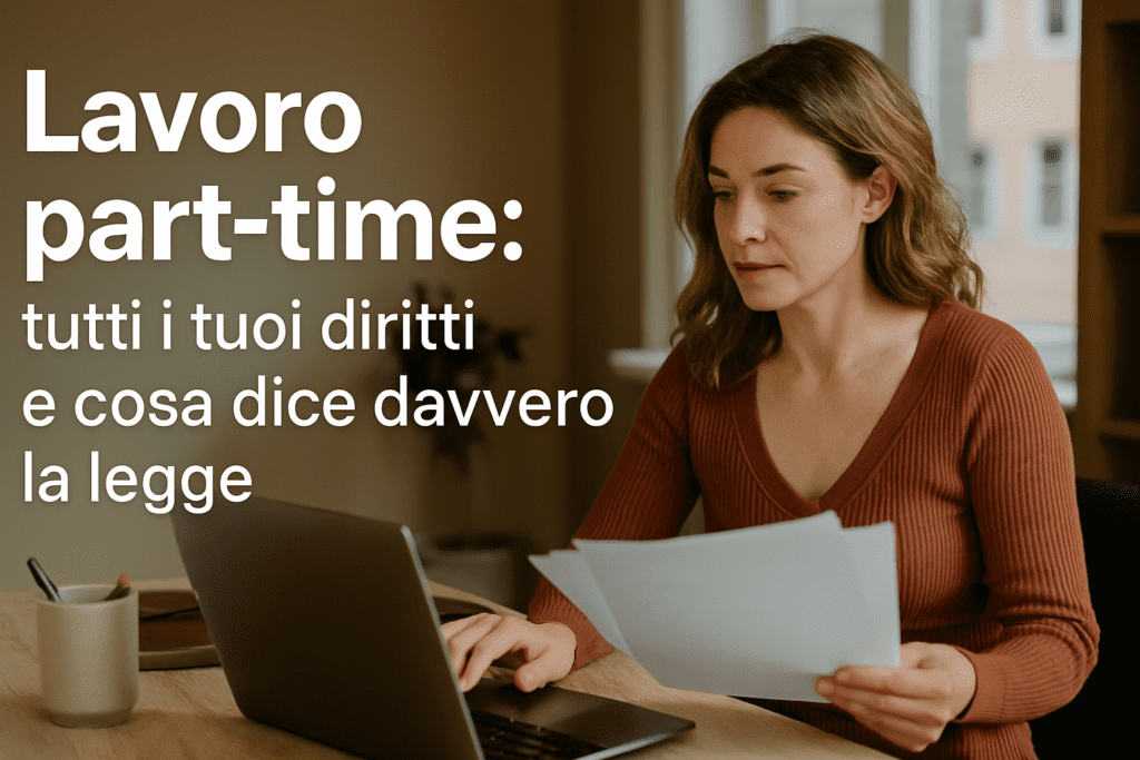 Il lavoro part-time: diritti e regolamentazioni