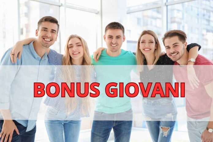 arriva bonus giovani under 35