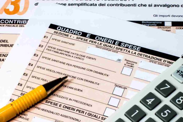 errore 730 perdi il rimborso