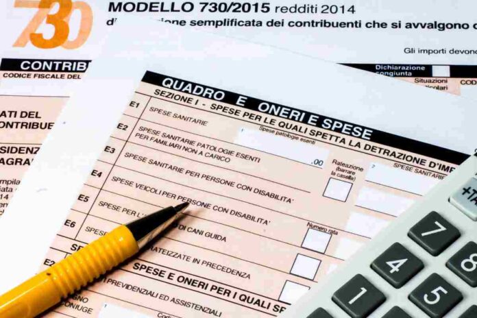 730 730 come inserire familiari a carico errori