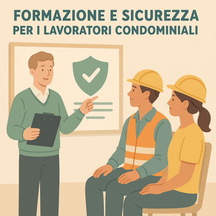 Formazione e sicurezza per i lavoratori condominiali: obblighi, rischi e responsabilità