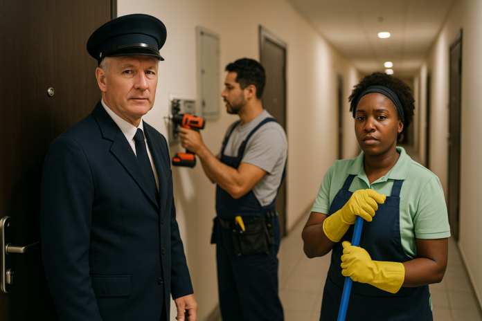 Portieri, tecnici, pulizie: chi lavora nei condomìni sa davvero a cosa ha diritto?