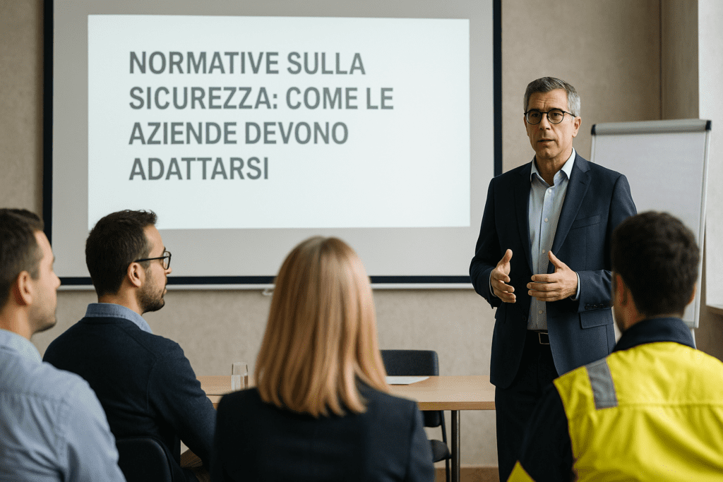 Normative sulla sicurezza: come le aziende devono adattarsi