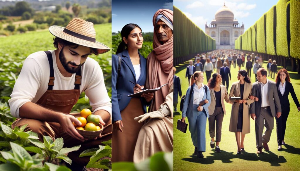 Settori agricoli e turistici in primo piano