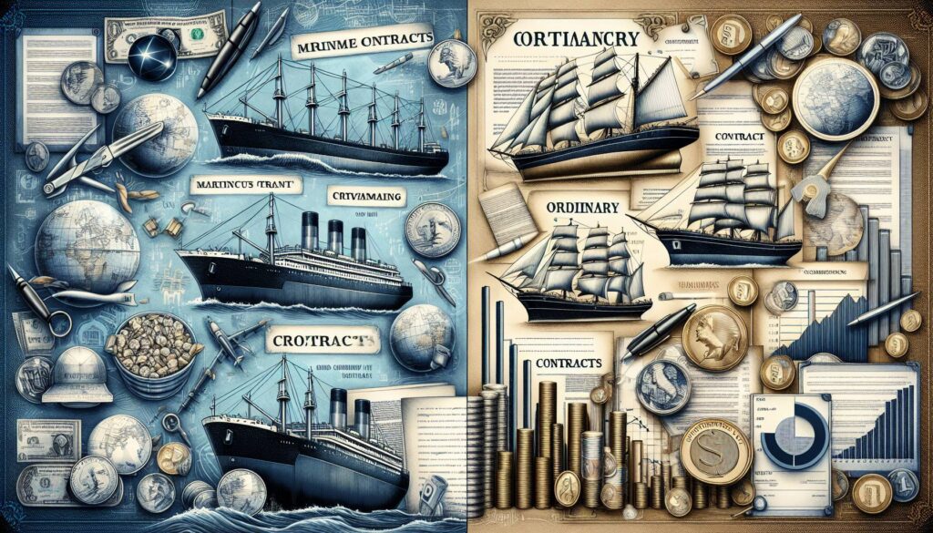Elementi distintivi dei contratti marittimi