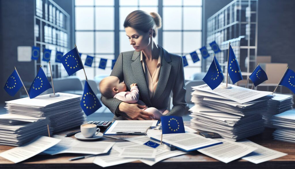 Leggi dell'Unione Europea sulle mamme al lavoro