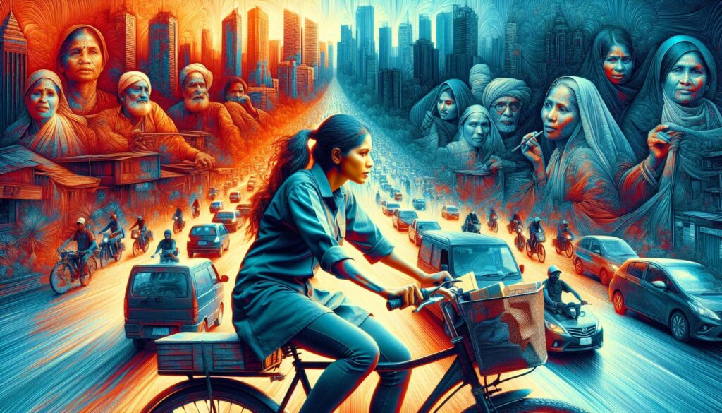 Rischi per la salute fisica dei rider urbani