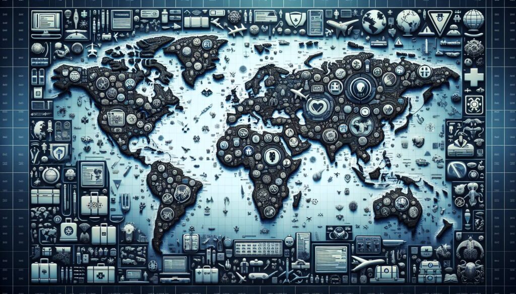 Mappa globale delle malattie endemiche