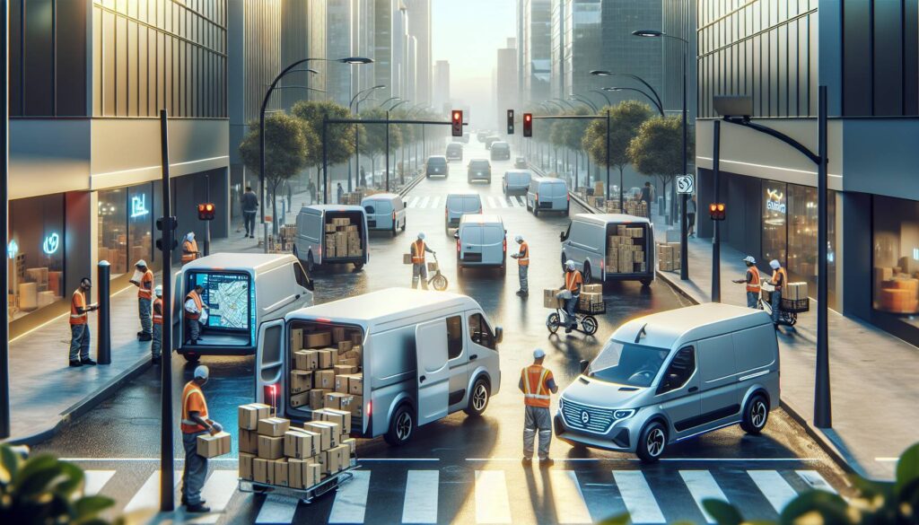 L'ascesa della mobilità elettrica nei servizi di consegna