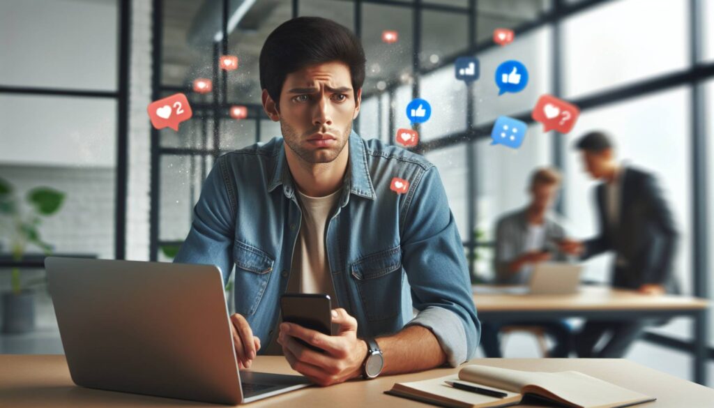 Bilanciare presenza online e compiti lavorativi