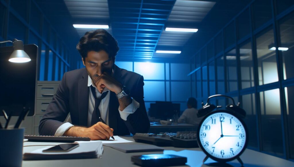 Conseguenze fisiche del lavoro notturno prolungato