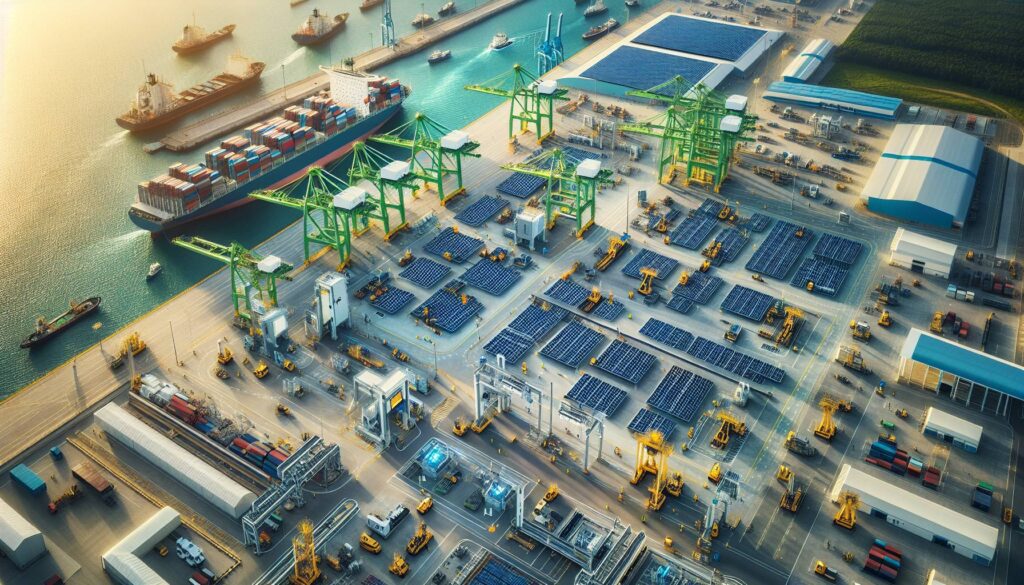 Iniziative sostenibili nei cantieri portuali
