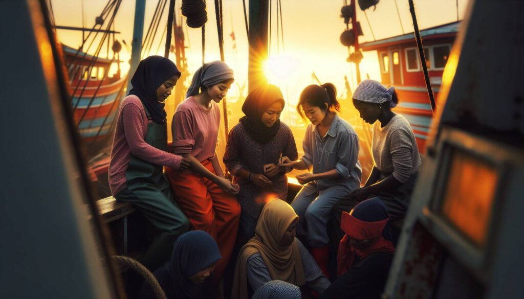 Situazione attuale delle donne nella pesca