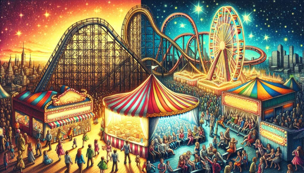 Principali differenze tra parchi e lunapark