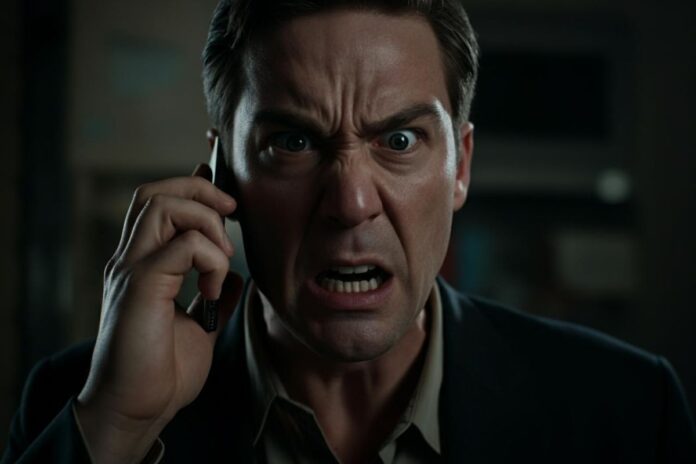 Rabbia telefonate mute