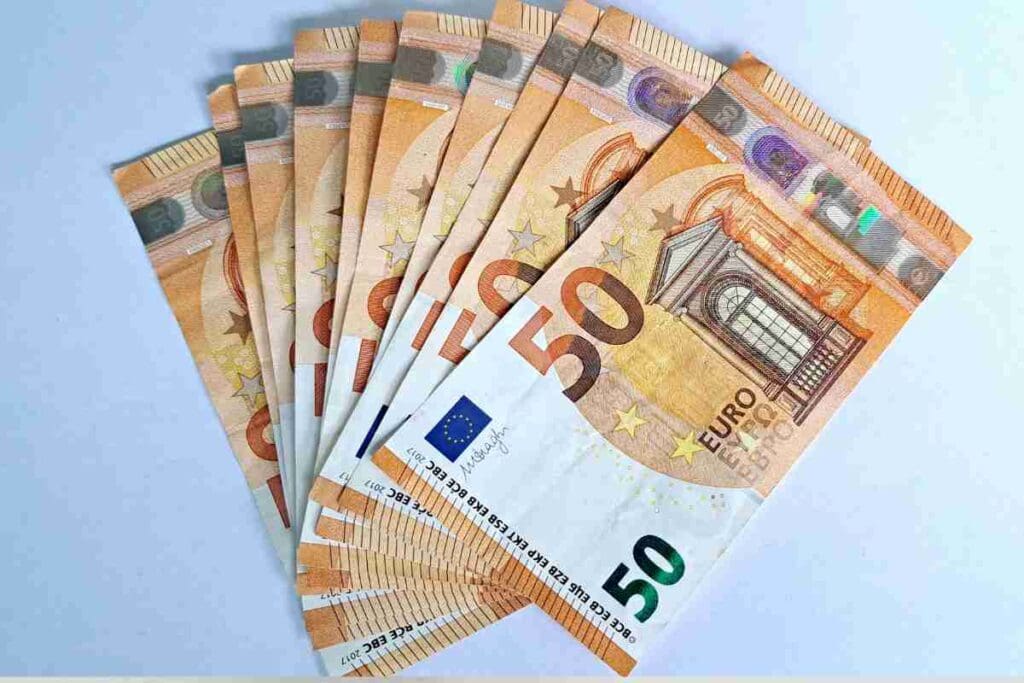 banconote 50 euro stop