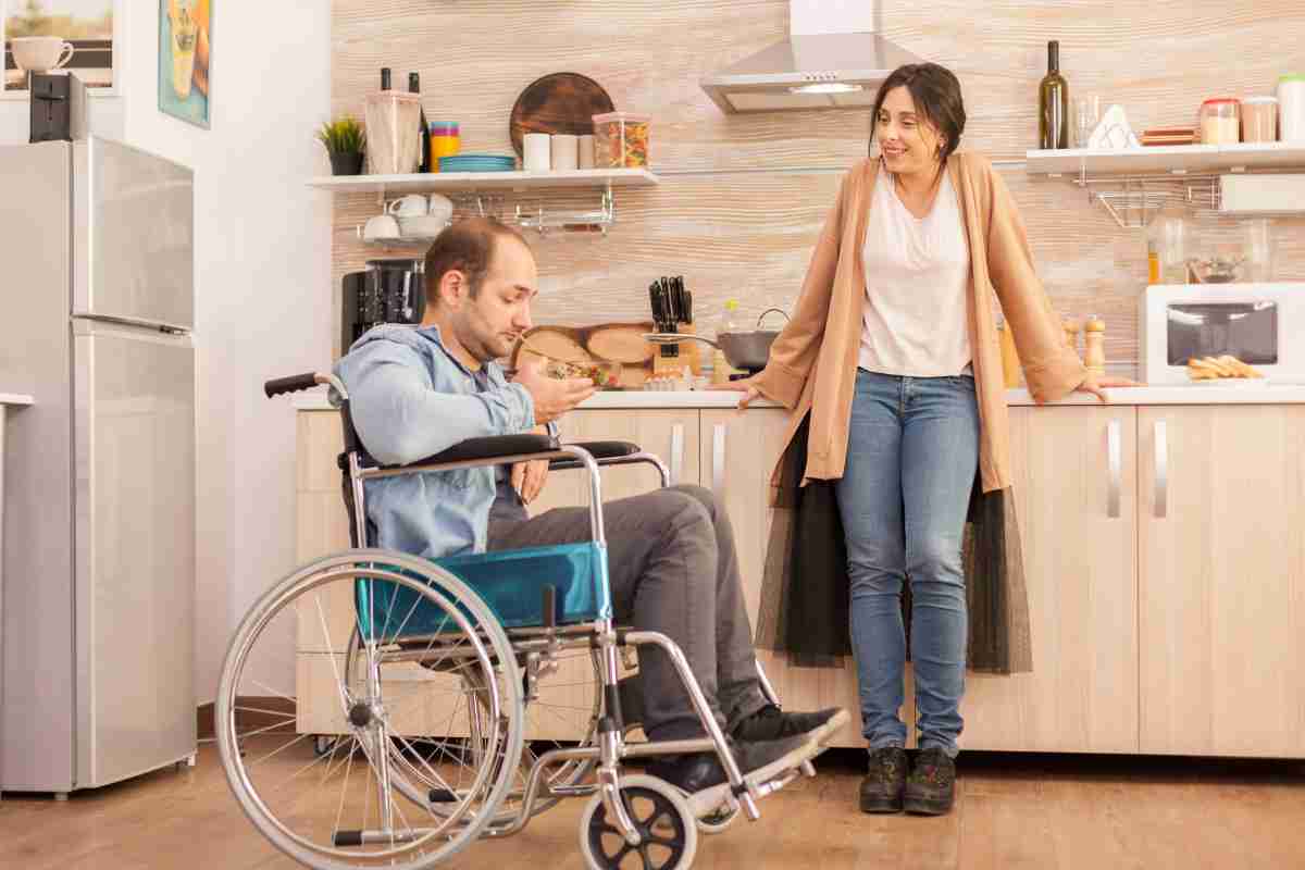 cuncina persone con disabilità