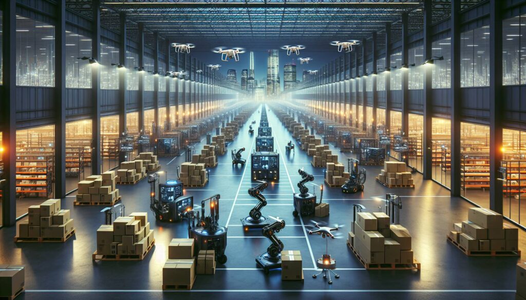 L'arrivo dei droni nella logistica moderna