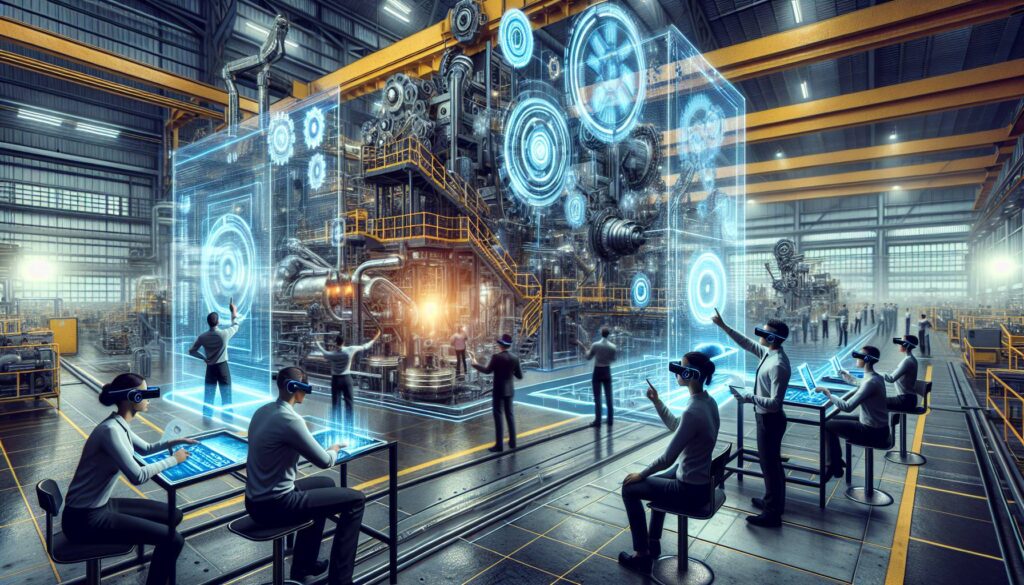 Come la RA sta trasformando i processi di produzione