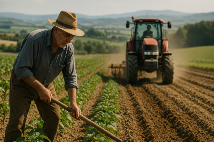 Cambiamento del lavoro agricolo: tra passato e presente