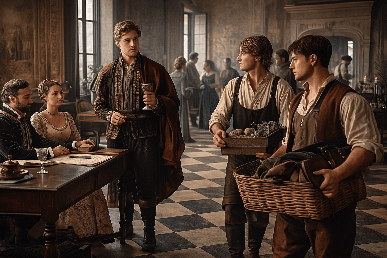 Lavoro stagionale I privilegi e i lavori stagionali nelle corti nobiliari: un equilibrio di status e doveri