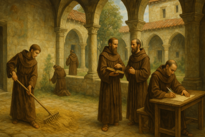 La vita quotidiana nei conventi medievali: lavoro, preghiera e organizzazione comunitaria