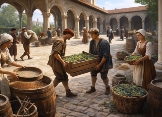 La vita quotidiana nelle corti nobiliari: tra rituali, lavoro e potere