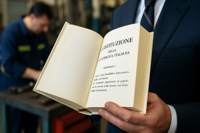 Lavoro e Costituzione: perché l’articolo 1 è ancora attuale