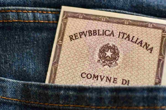 carta identità carta identità