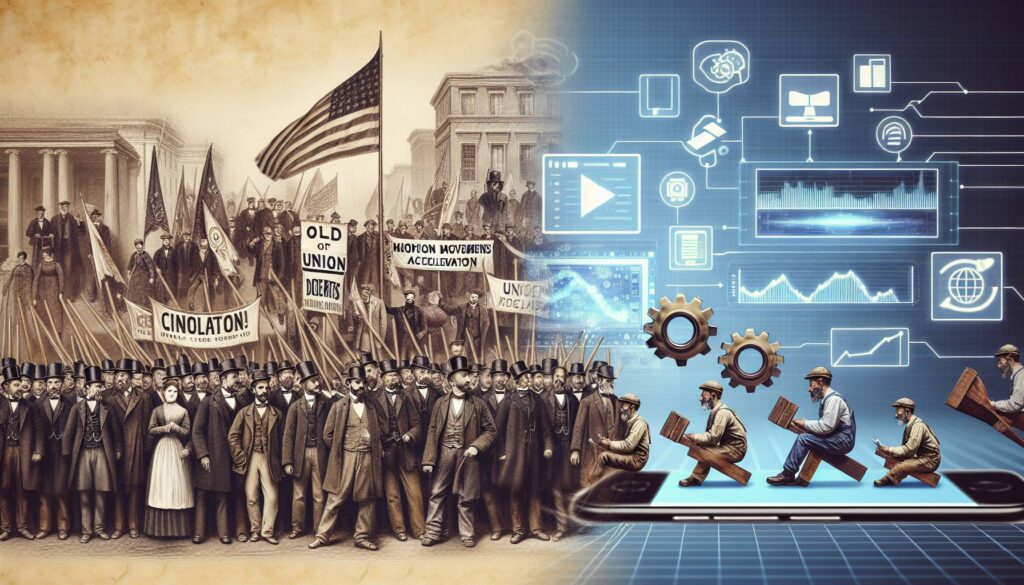 Le radici sindacali nel diciannovesimo secolo