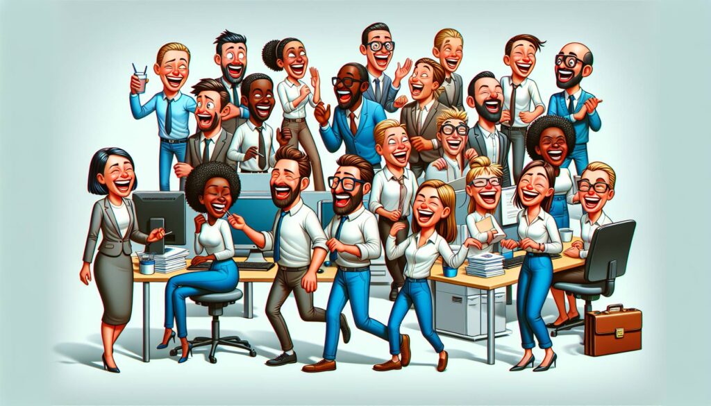 Satira aziendale: risata come arma di resistenza