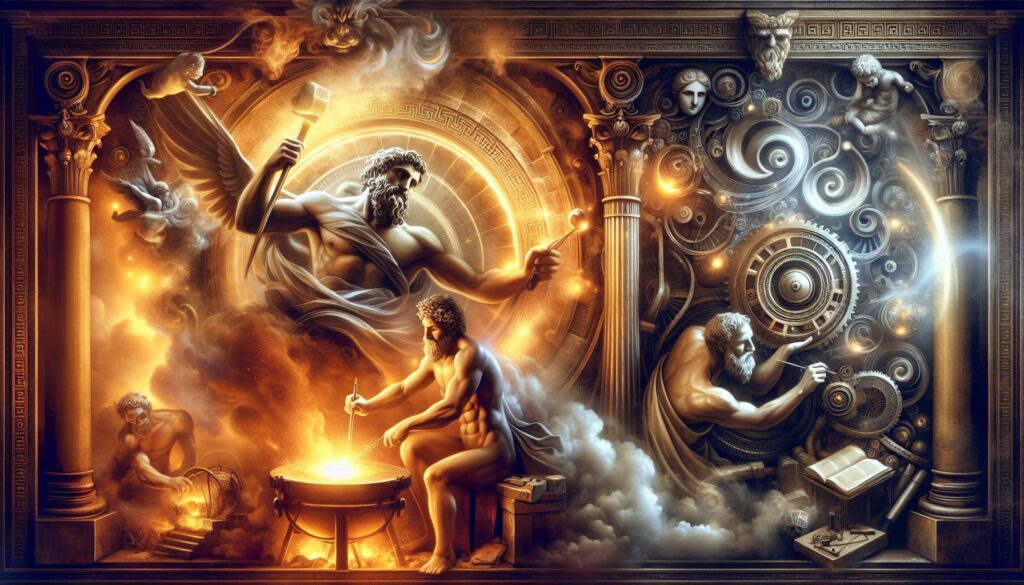 Efesto: il fabbro divino e la sua laboriosità