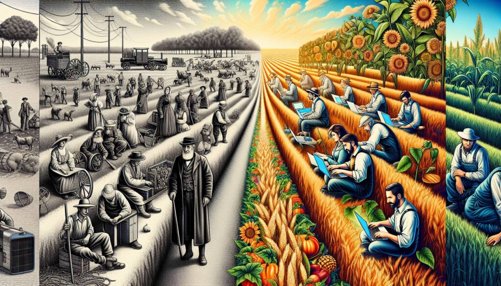 Confronto tra lavoro stagionale passato e presente