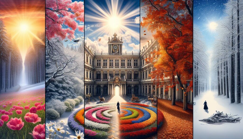 Come le stagioni influenzavano l'agenda reale