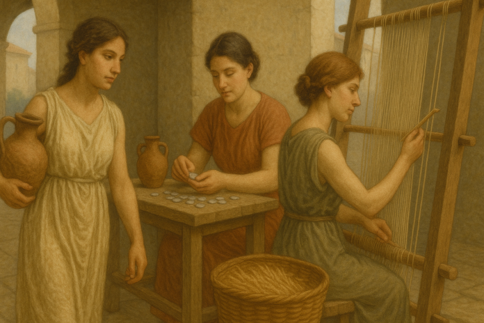 Aspetti economici del lavoro femminile antico