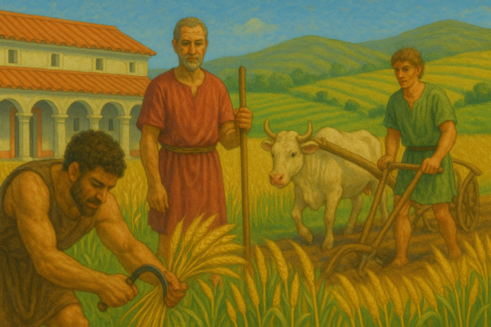 Antica Roma Il lavoro agricolo nella Roma antica: struttura, ruoli e dinamiche sociali