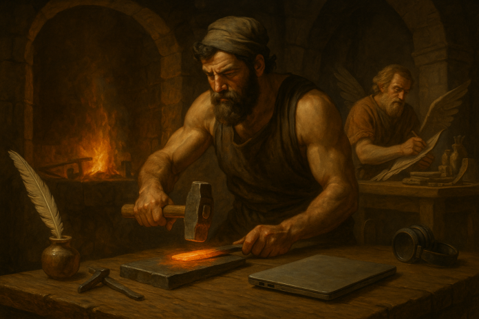 Il lavoro nella mitologia: da Efesto a Dedalo, la fatica come dono e condanna