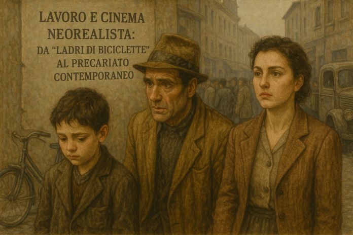 Lavoro e cinema neorealista: da “Ladri di biciclette” al precariato contemporaneo